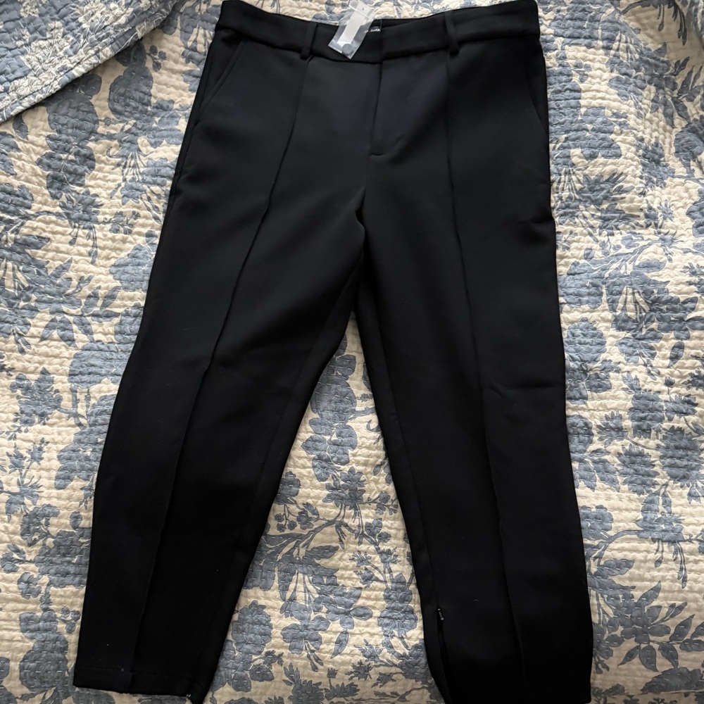 Madewell Women's Black Cropped Pants